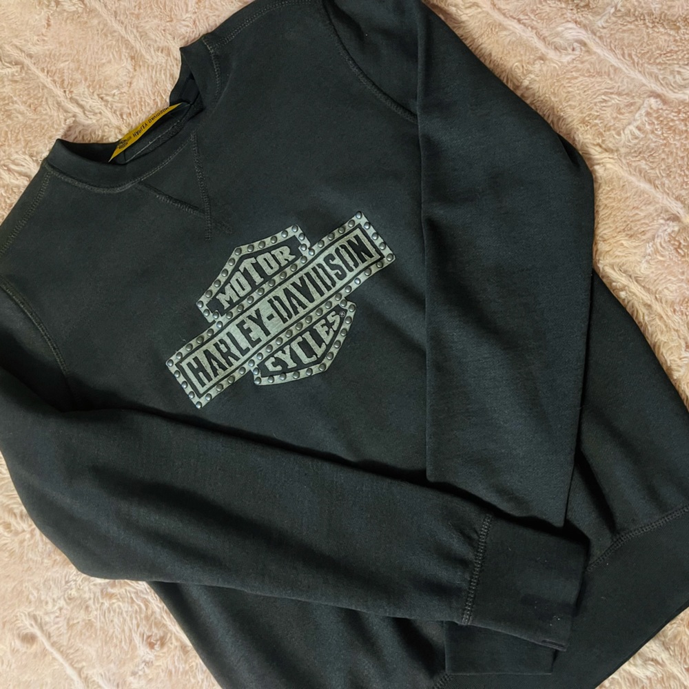 Harley Davidson Gray Sweatshirt